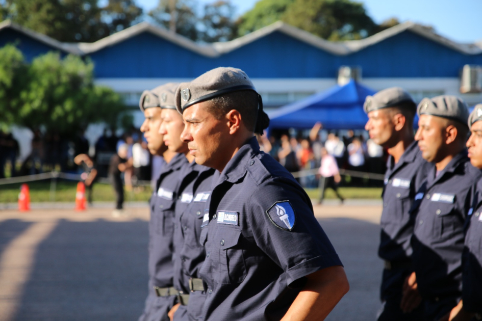 Promoción histórica: egresaron 300 agentes de la Escuela Nacional de Policía