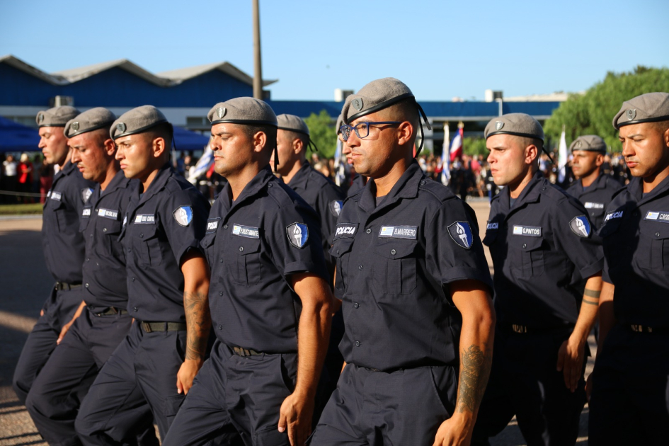 Promoción histórica: egresaron 300 agentes de la Escuela Nacional de Policía