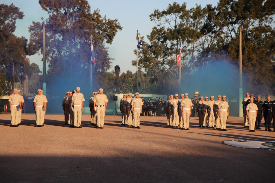 Promoción histórica: egresaron 300 agentes de la Escuela Nacional de Policía