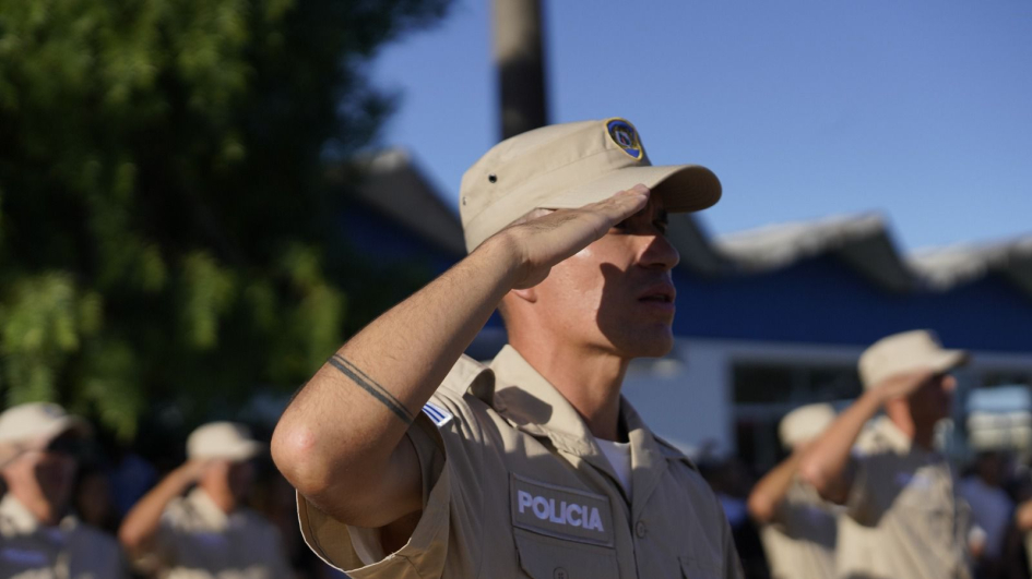 Promoción histórica: egresaron 300 agentes de la Escuela Nacional de Policía