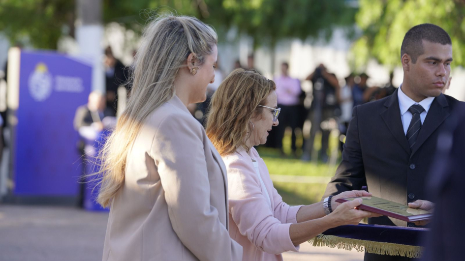 Promoción histórica: egresaron 300 agentes de la Escuela Nacional de Policía