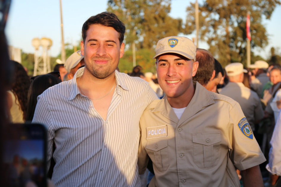 Promoción histórica: egresaron 300 agentes de la Escuela Nacional de Policía