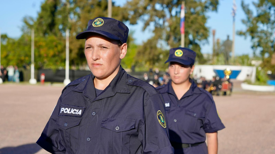 Promoción histórica: egresaron 300 agentes de la Escuela Nacional de Policía
