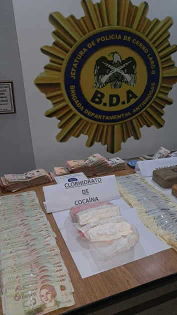 Objetos incautados, Operación Cierre 