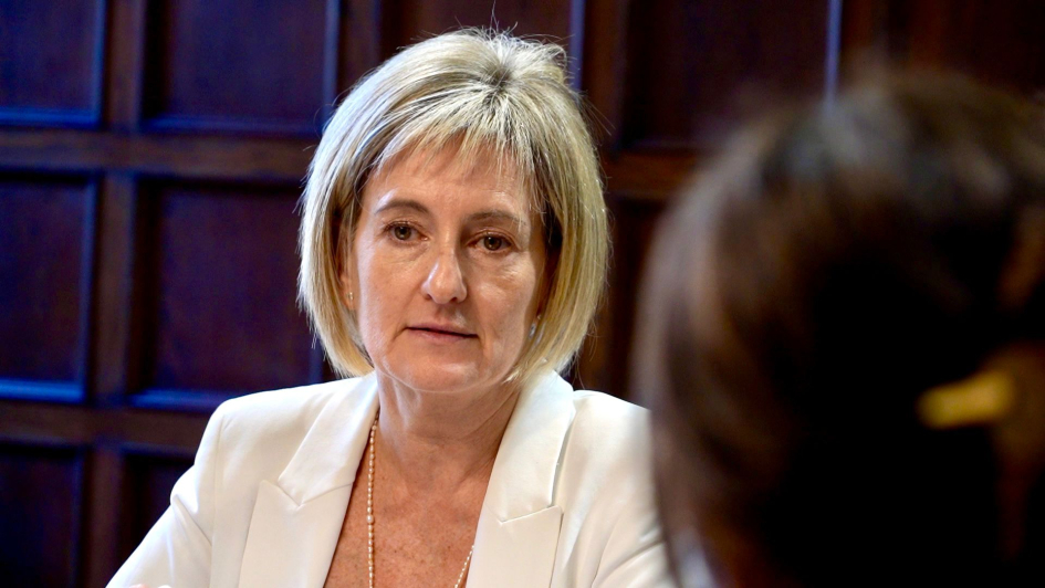 Ministra Interina Cra. Gabriela Valverde 