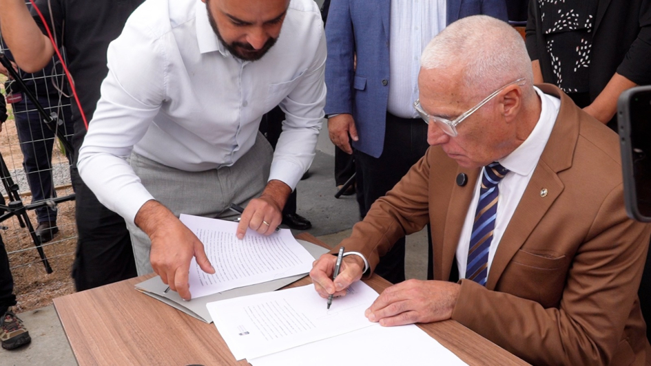 Ministro del Interior, Dr. Carlos Negro 