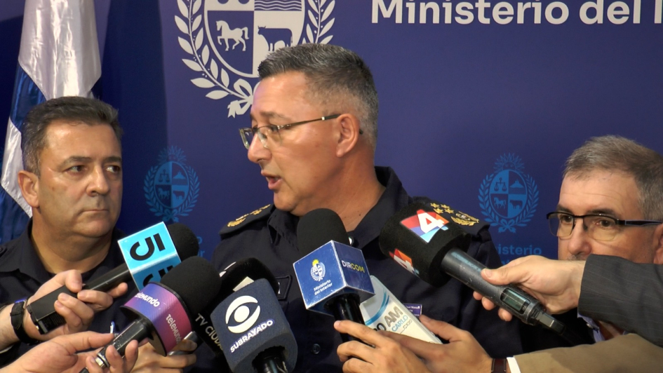 Rueda de prensa Director de la Policía Nacional 