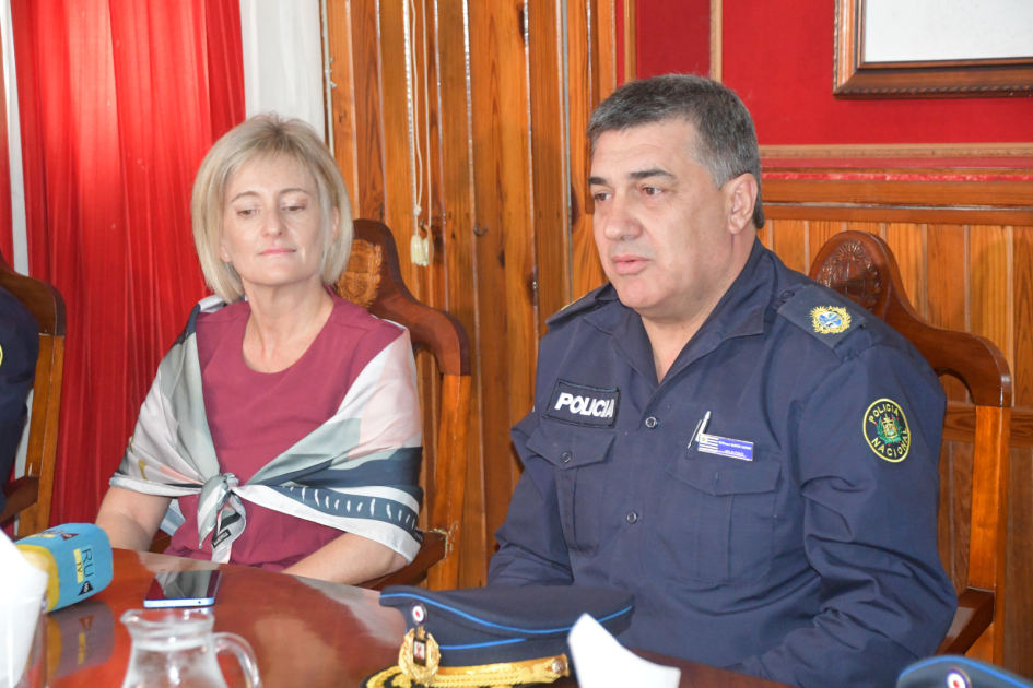 Subsecretaria visitó el departamento de Río Negro donde mantuvo reuniones con las autoridades 