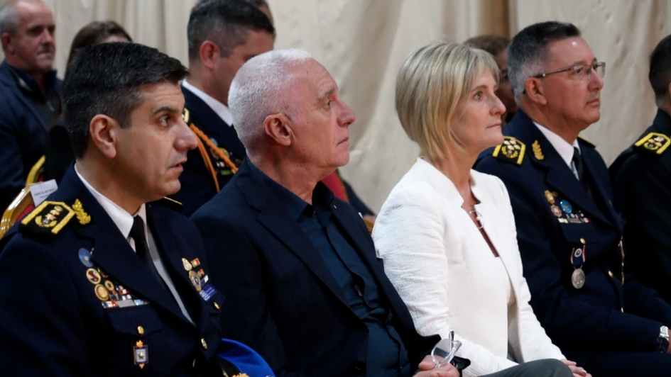 Autoridades en Puesta en marcha del nuevo Plan de Estudios 