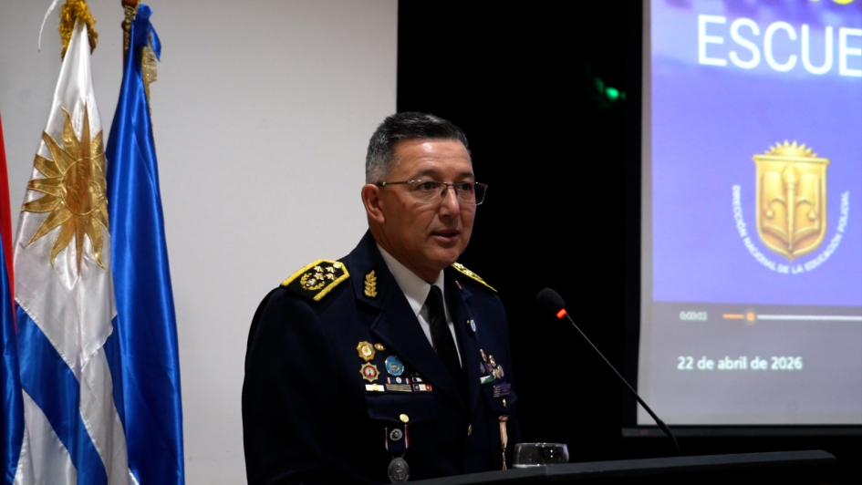 Director de la Policía Nacional en Puesta en marcha del nuevo Plan de Estudios 