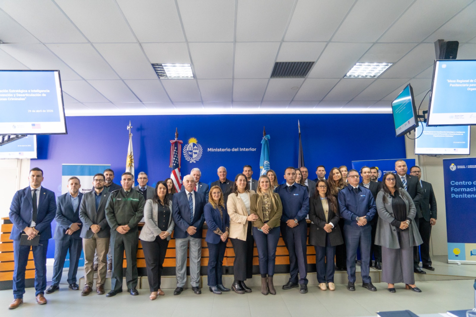 Cierre de mesa regional sobre inteligencia penitenciaria