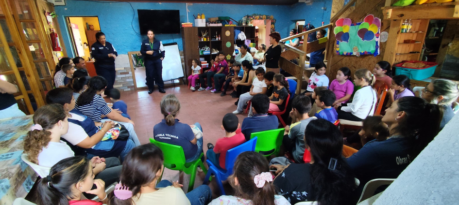 Niños en el taller