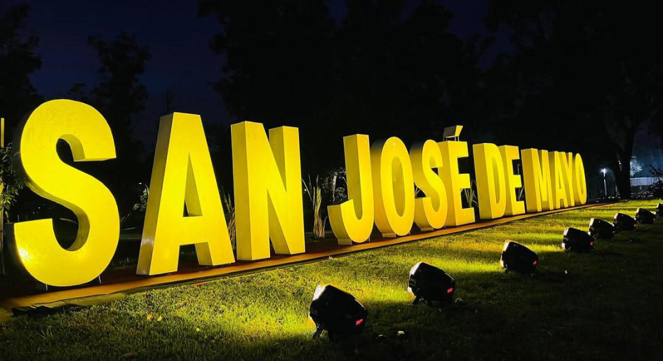 Letras corporeas San José de Mayo Letras corporeas San José de Mayo