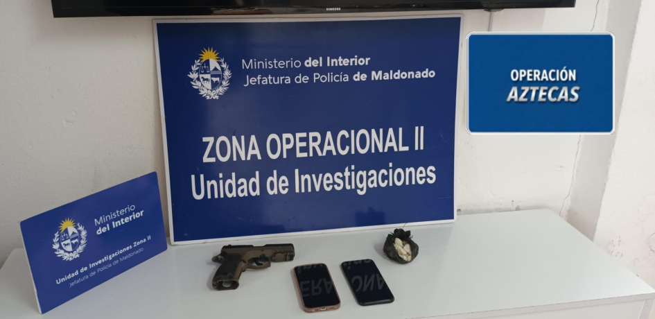 Operación Aztecas deja dos judicializados Incautación Operación Aztecas