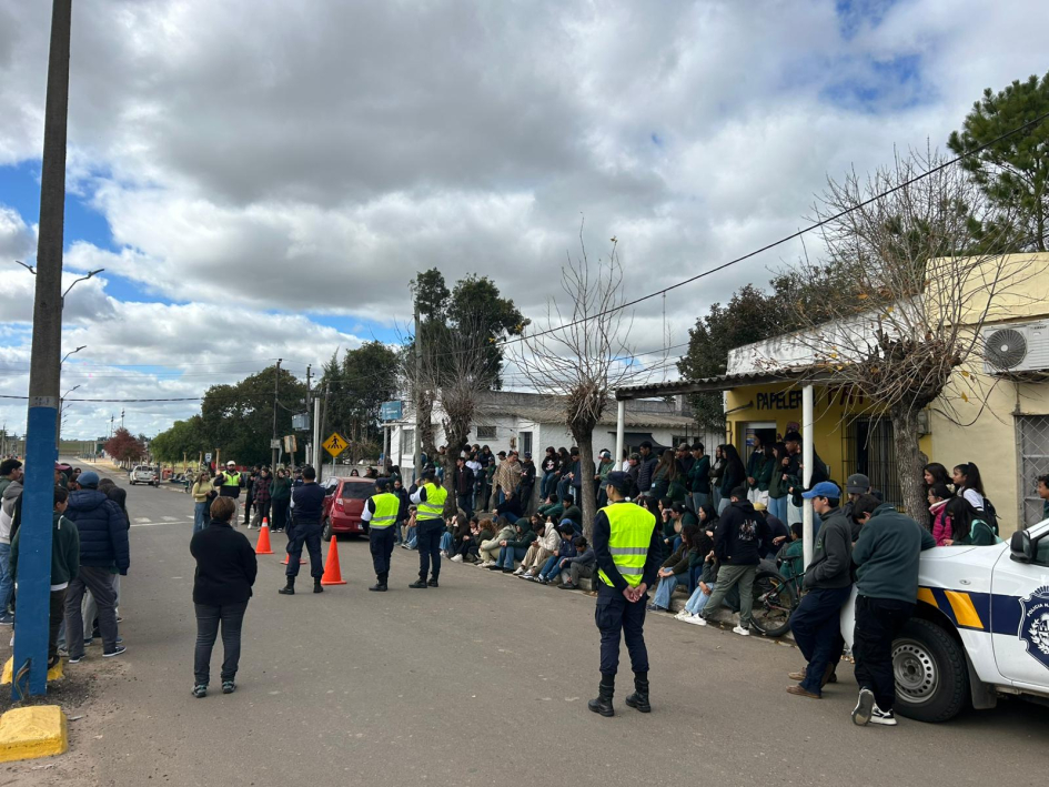 Espectadores del simulacro Espectadores del simulacro