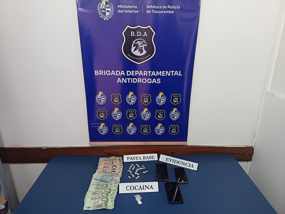 Objetos incautados