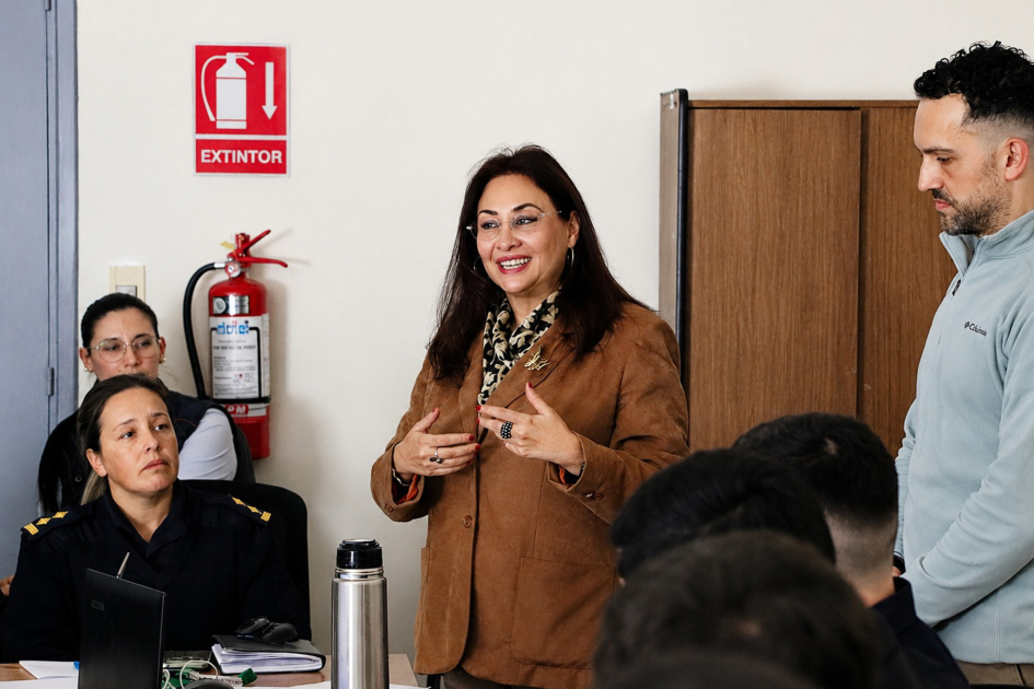 Imagen de las autoridades en la jornada de capacitación Imagen de la jornada de capacitación