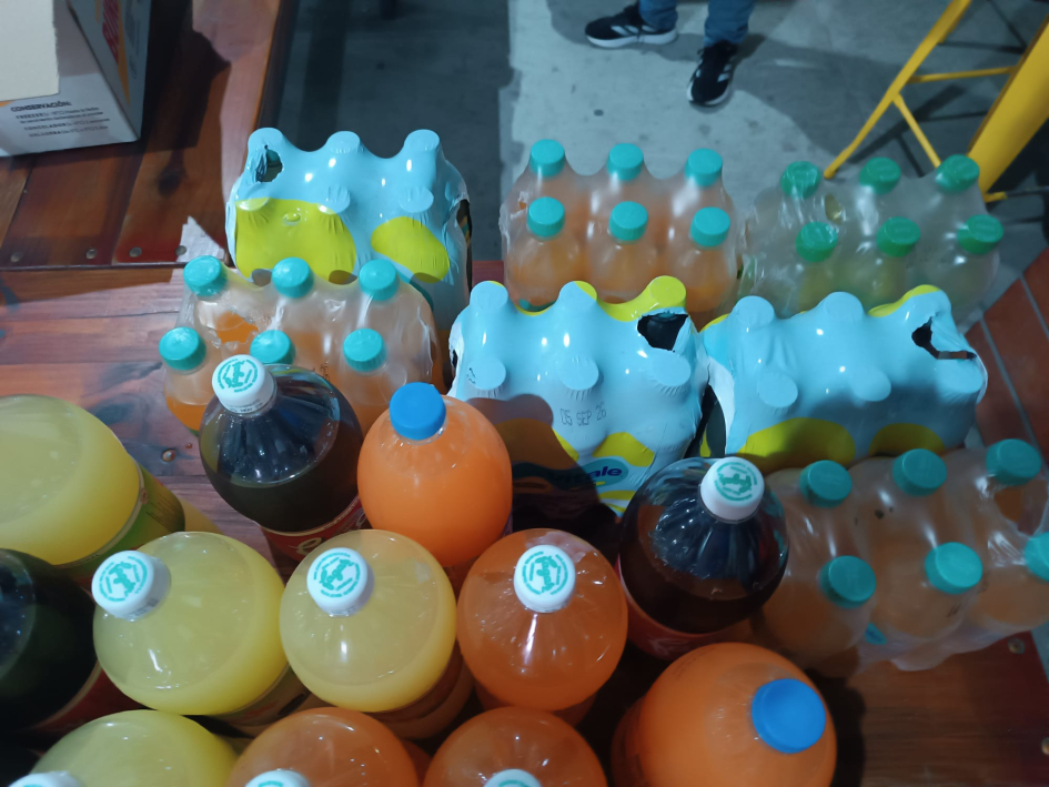 Bebidas donadas