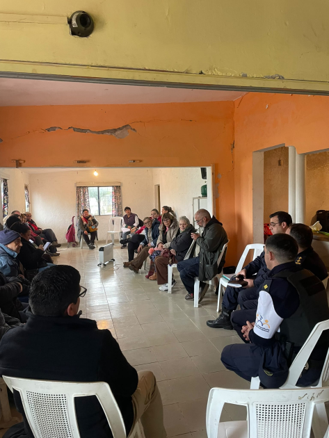 Participantes de la reunión 