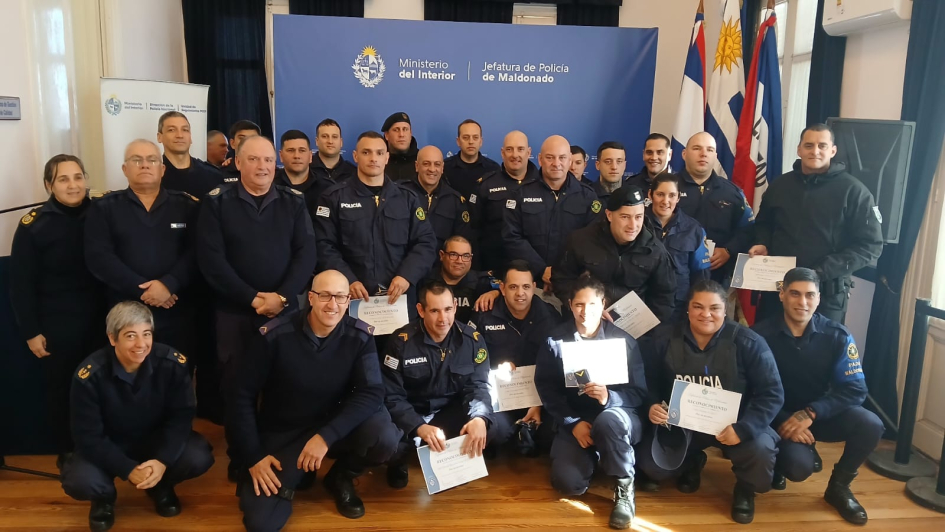 Policías reconocidos Policías reconocidos