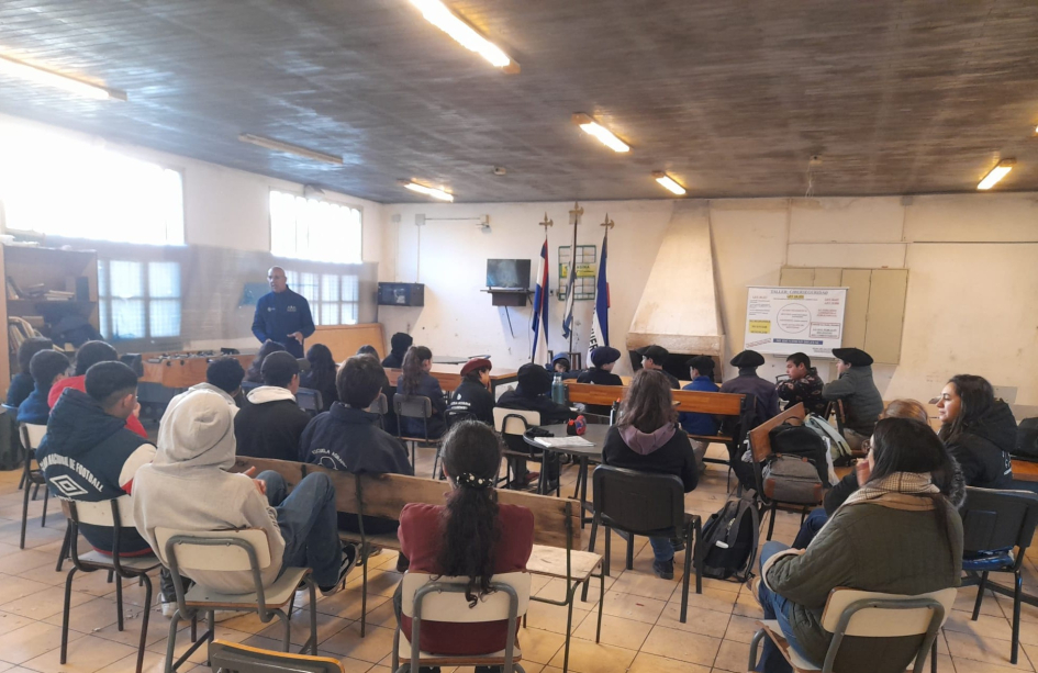 Alumnos en el taller 