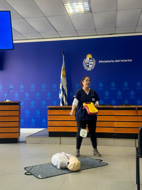 Jornada de capacitación en Resucitación Cardíaca Básica