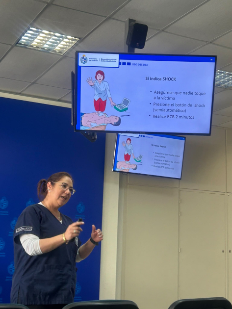 Jornada de capacitación en Resucitación Cardíaca Básica