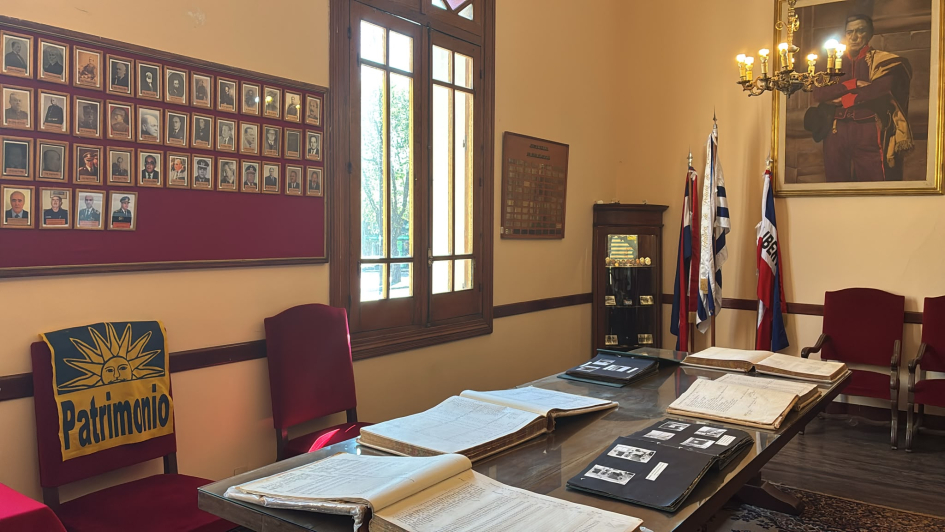 Jefatura de Policía de Colonia Salón histórico de la Jefatura