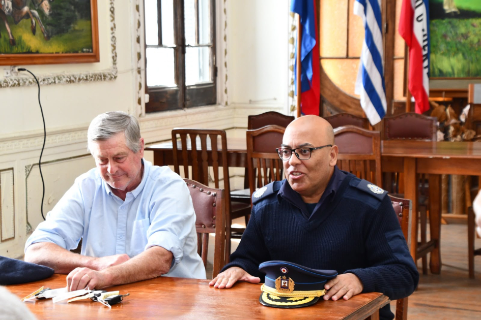 Sr. Giullermo Besozzi y Sr. Crio. Gral Luis E. Rodríguez