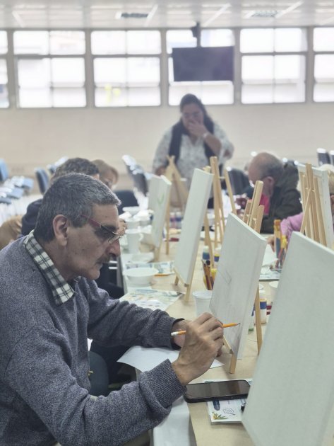 Instancia de arte y encuentro para retirados y pensionistas policiales