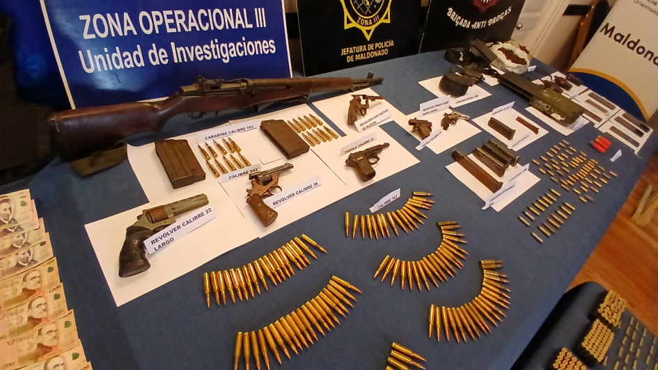 Operación Vértice: efectos incautados
