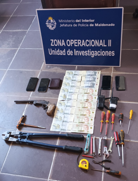 Elementos incautados en Operación Romeo Elementos incautados en Operación Romeo