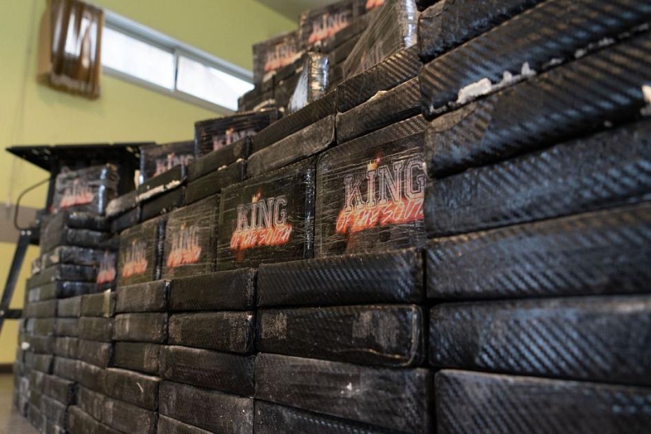 Ladrillos de droga incautados Ladrillos de droga incautados