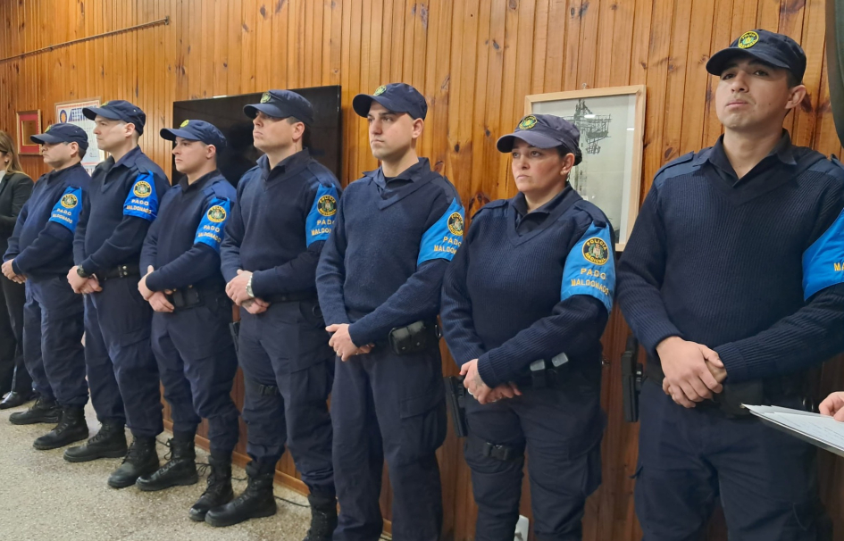 acto de reconocimiento funcionarios de Zona Operacional I policías en acto de reconocimiento