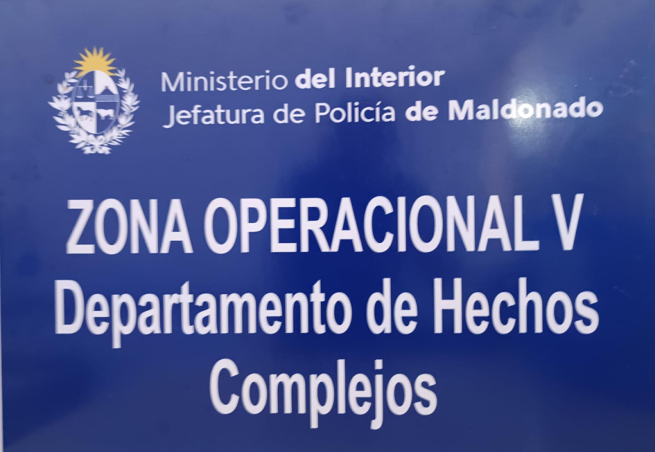 Zona operacional V - Departamento de Estafas