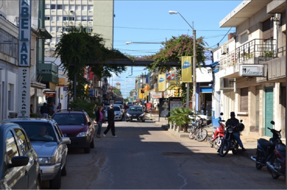 Autor de varios hurtos en Zona céntrica y comercial de la ciudad de Melo resultó condenado. Zona céntrica y comercial de la ciudad de Melo.