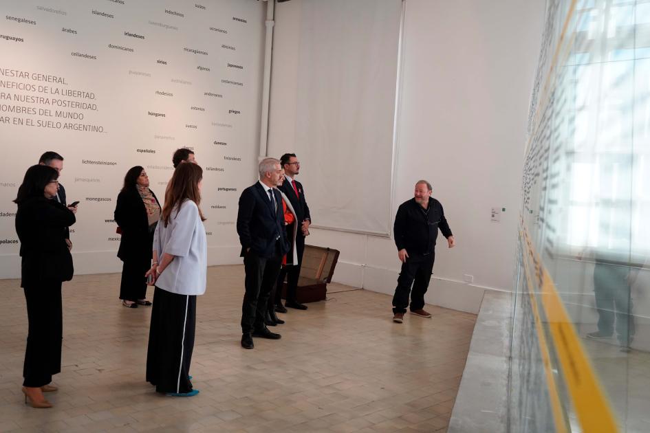 Las delegaciones conocieron el legado migratorio argentino y regional expuesto en el museo
