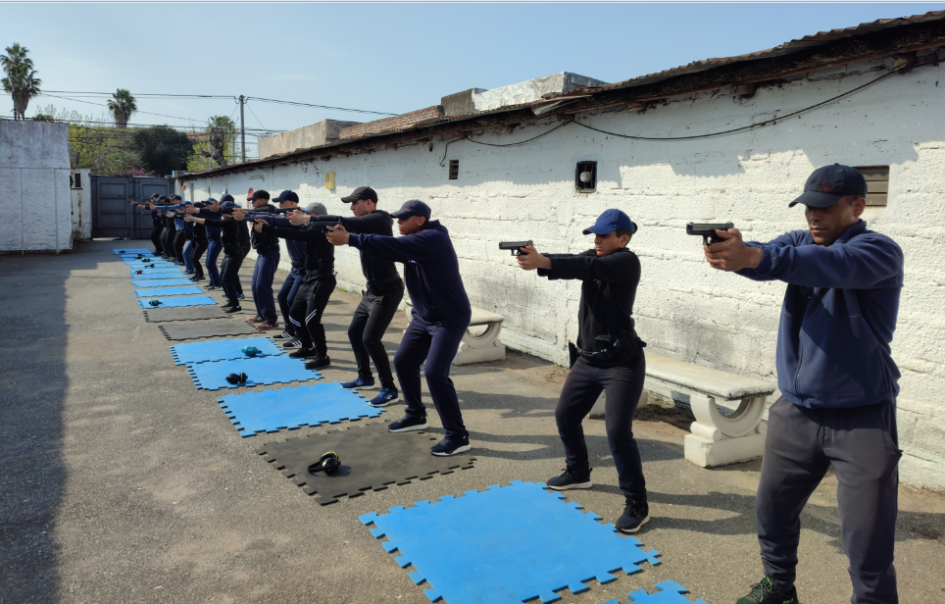entrenando alumnos