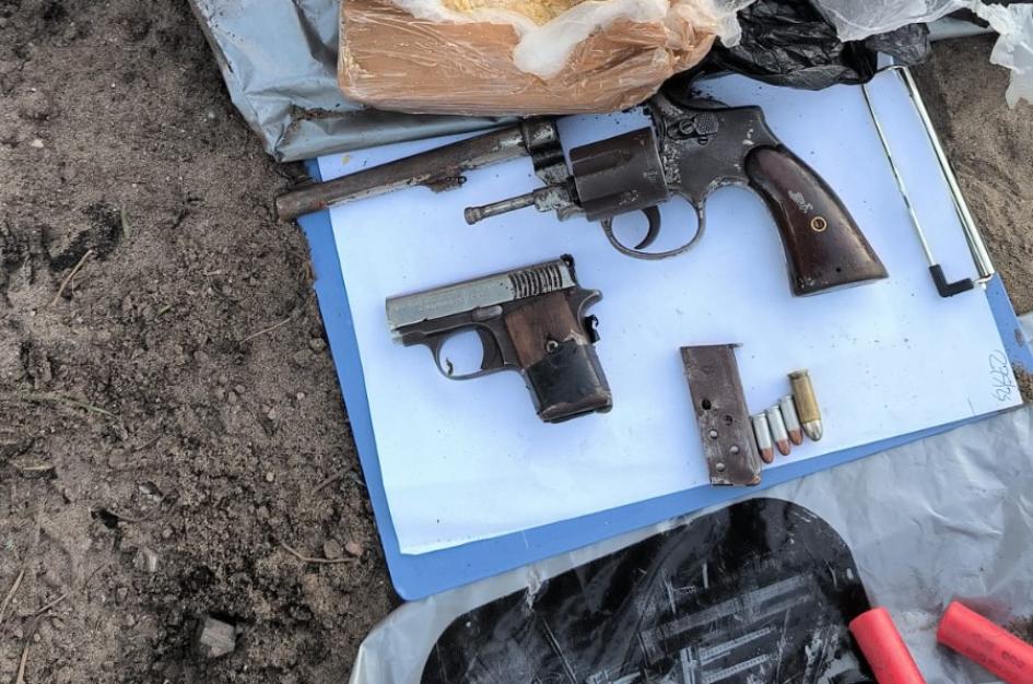 armas incautadas en operativos en San José armas incautadas en operativos en San José