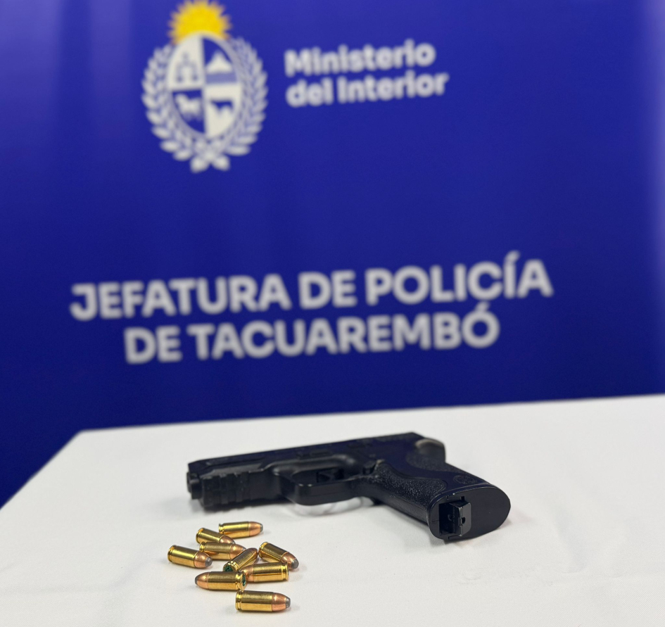 Imágen ilustrativa de arma y municiones