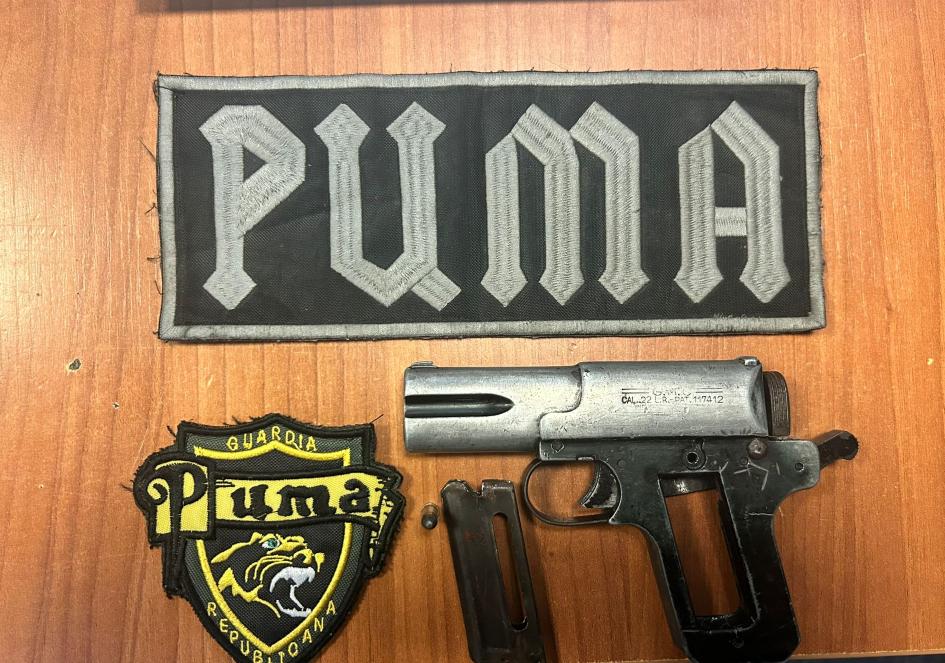 arma incautada