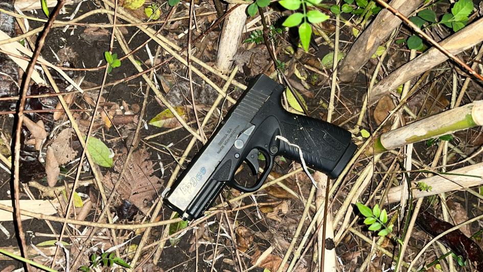 arma incautada arma incautada