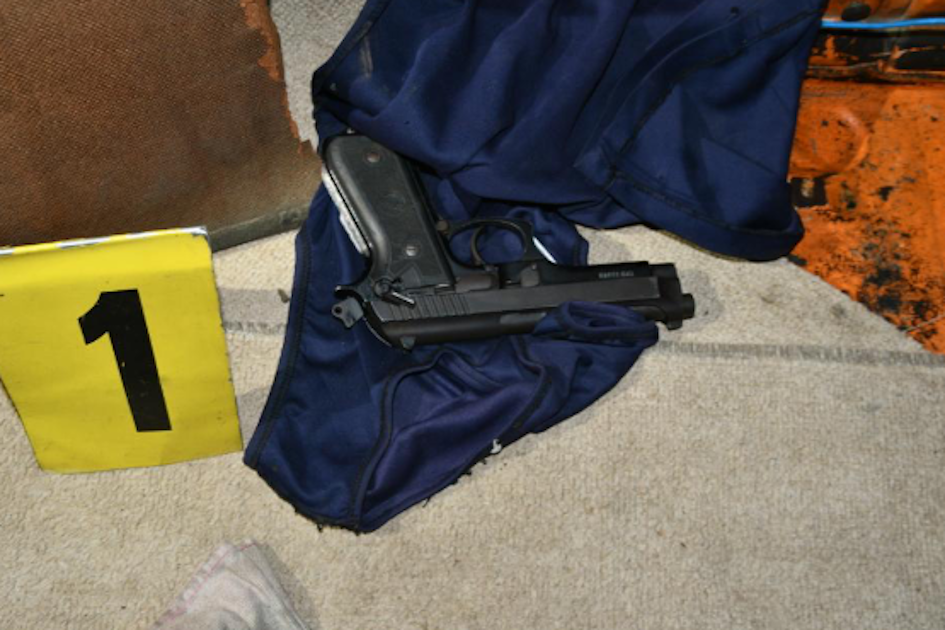 Arma incautada Arma incautada