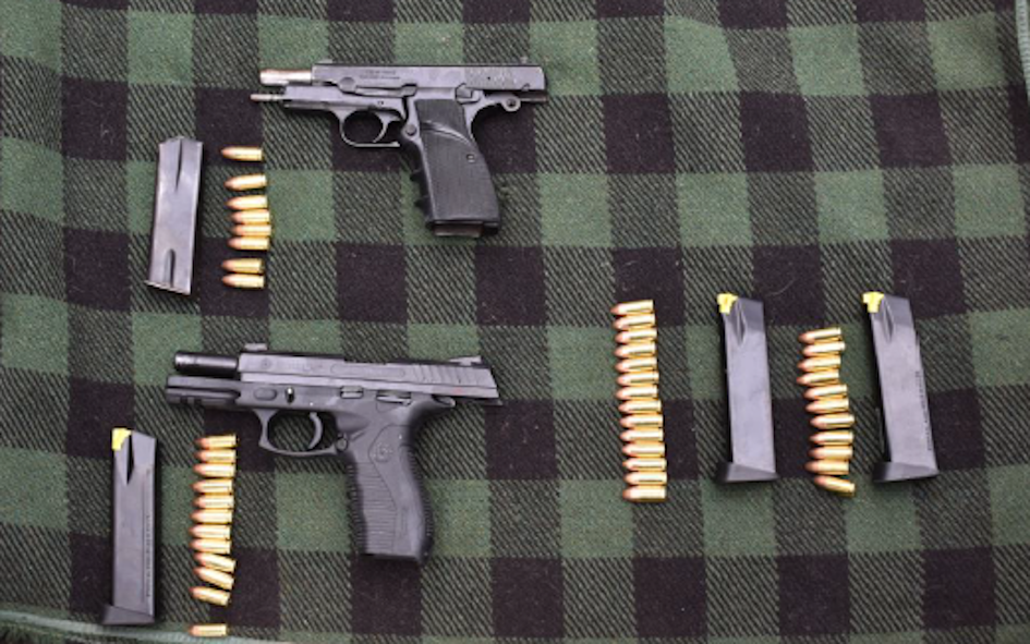 Incautación armas de fuego Incautación armas de fuego