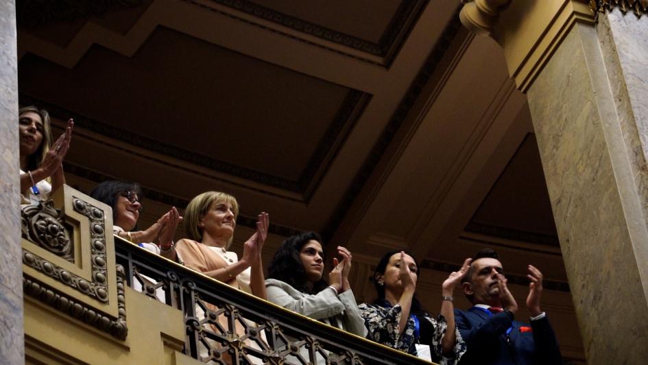 Gabriela Valverde Carlos Negro participó de la Ceremonia de Compromiso de Honor