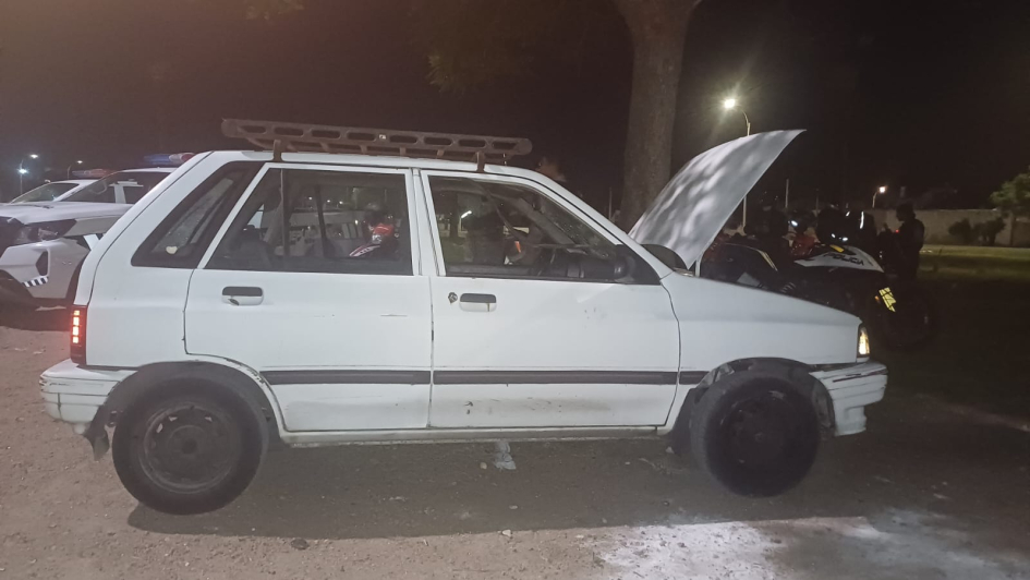 auto recuperado por la Policía