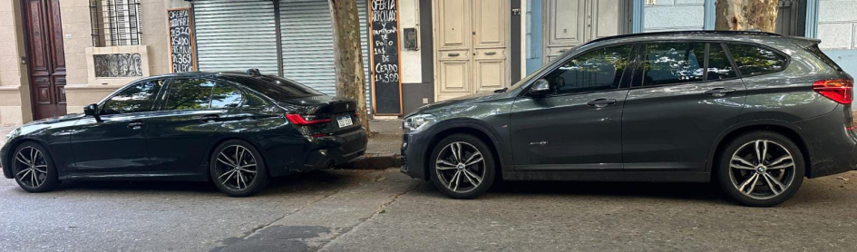 Parte de los autos incautados