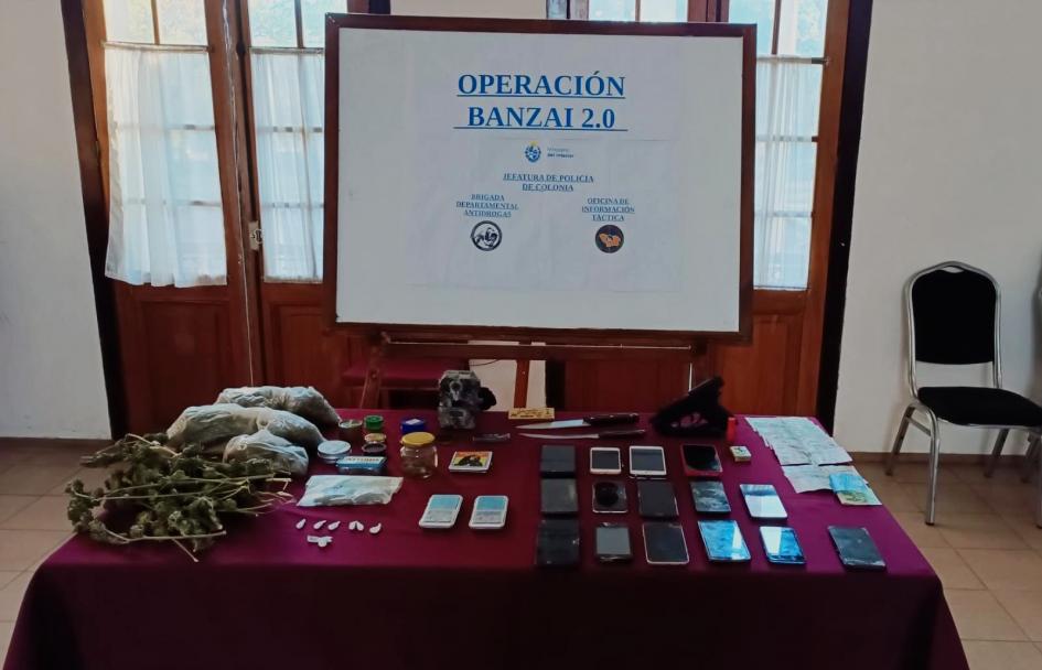 Efectos incautados Efectos incautados