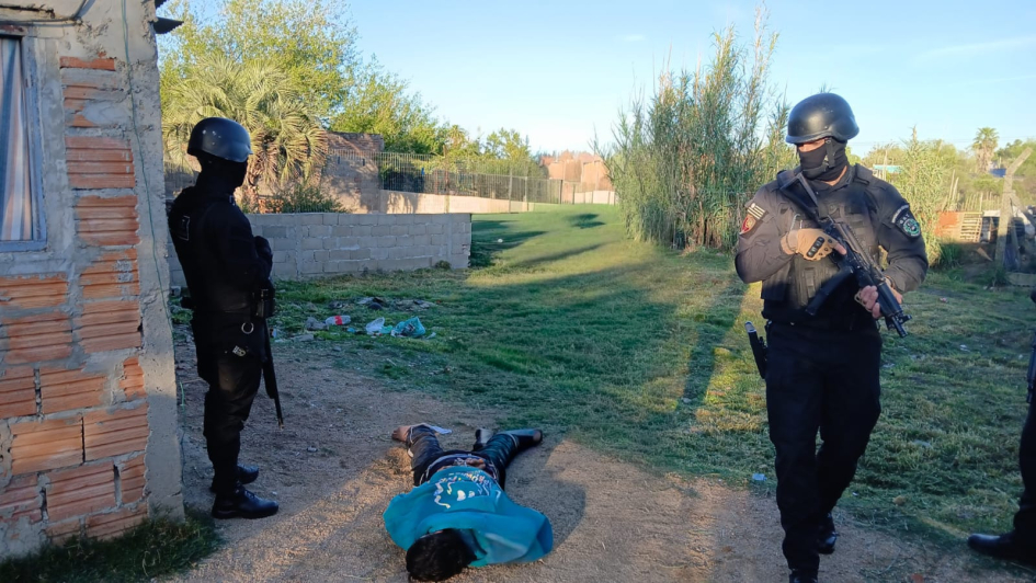 Detenido en barrio Leone.