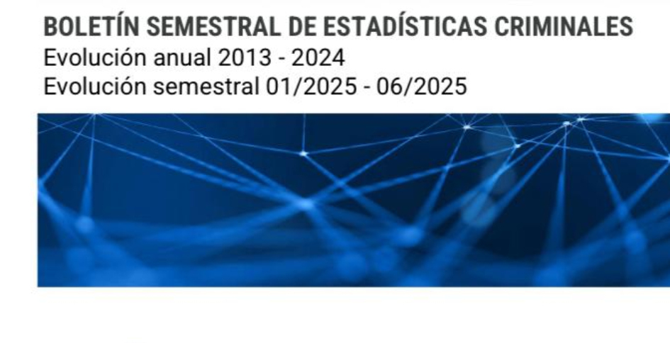 Presentación de estadísticas criminales – Primer semestre 2025
